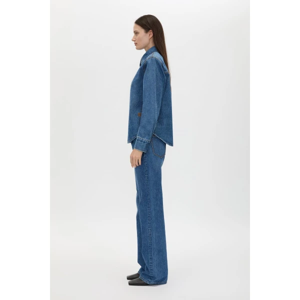 Camilla and Marc Caden Denim Shirt - Tops - Luxury Ready-to-Wear at Coveti