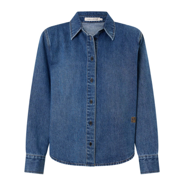 Camilla and Marc Caden Denim Shirt - Tops - Luxury Ready-to-Wear at Coveti