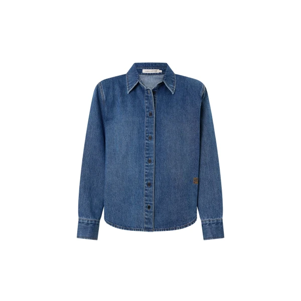 Camilla and Marc Caden Denim Shirt - Tops - Luxury Ready-to-Wear at Coveti