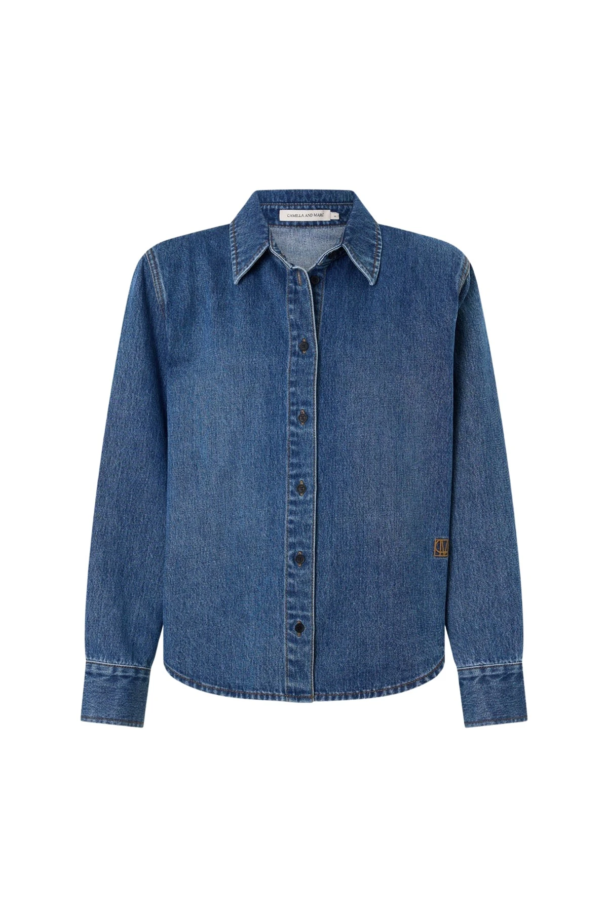 Camilla-and-Marc-Caden-Denim-Shirt-coveti49584_nobg Camilla and Marc Caden Denim Shirt - Tops - Luxury Ready-to-Wear at Coveti