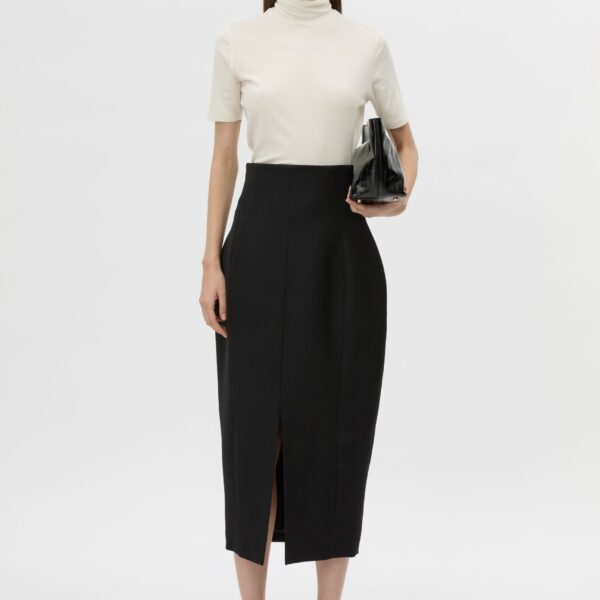 Camilla and Marc Caius High Corset Waist Midi Skirt - Skirts - Luxury Ready-to-Wear at Coveti