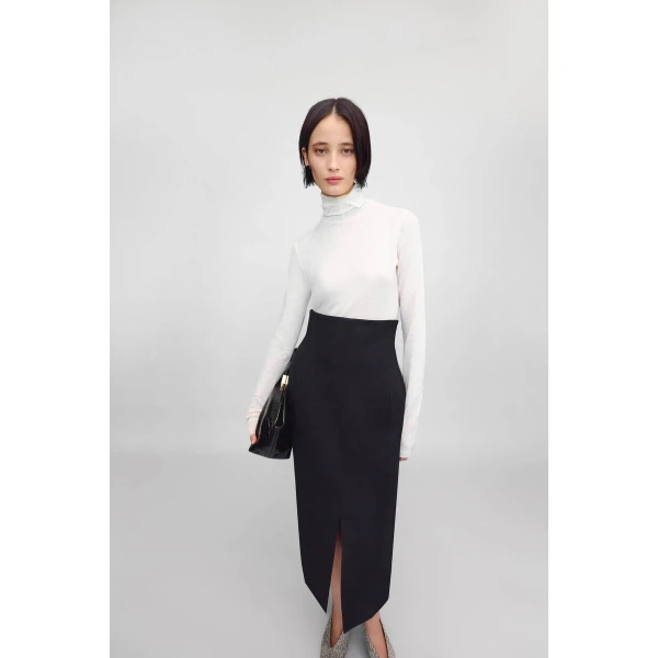 Camilla and Marc Caius High Corset Waist Midi Skirt - Skirts - Luxury Ready-to-Wear at Coveti
