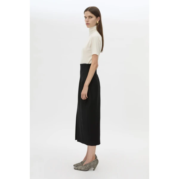Camilla and Marc Caius High Corset Waist Midi Skirt, view 6