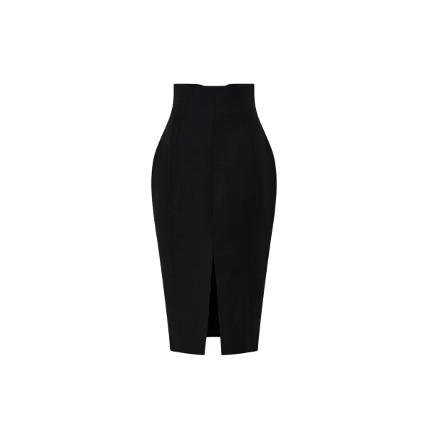 Camilla and Marc Caius High Corset Waist Midi Skirt - Skirts - Luxury Ready-to-Wear at Coveti