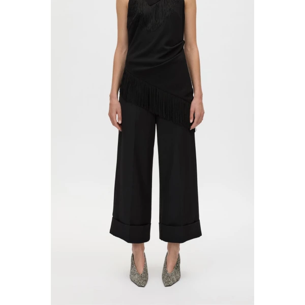 Camilla and Marc Caius Manstyle Wide Leg Pant - Pants - Luxury Ready-to-Wear at Coveti