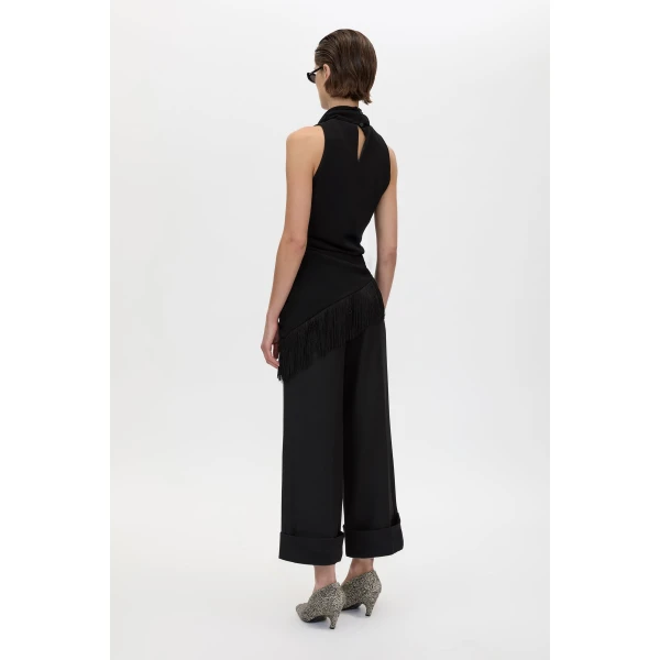 Camilla and Marc Caius Manstyle Wide Leg Pant - Pants - Luxury Ready-to-Wear at Coveti