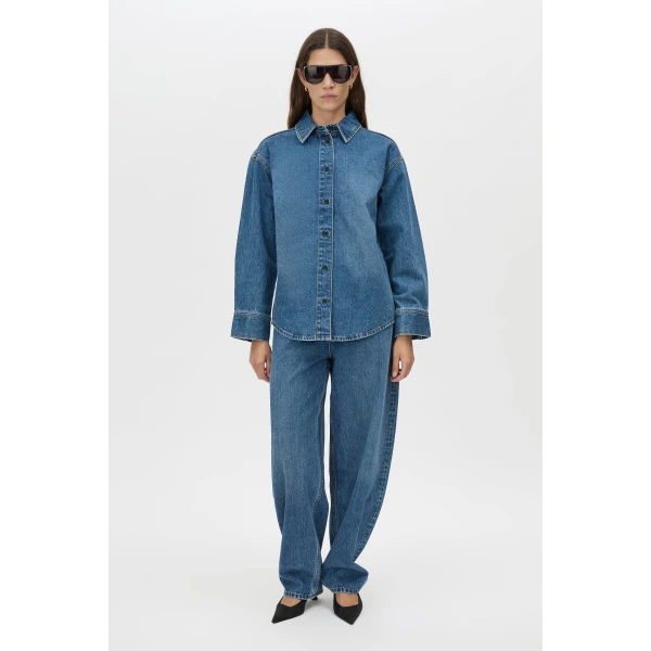 Camilla and Marc Carlo Denim Shirt - Tops - Luxury Ready-to-Wear at Coveti