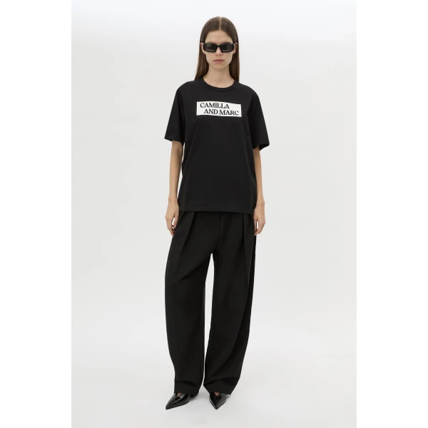 Camilla and Marc Carmont Graphic Tee - Tops - Luxury Ready-to-Wear at Coveti
