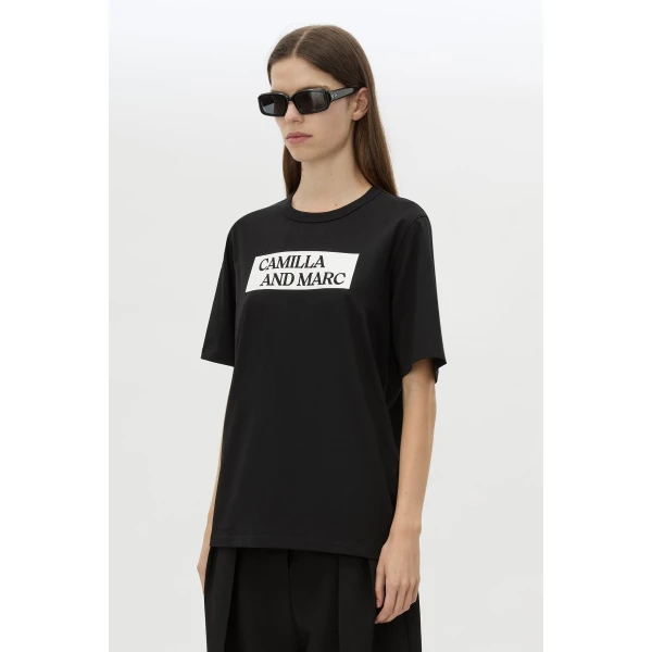 Camilla and Marc Carmont Graphic Tee - Tops - Luxury Ready-to-Wear at Coveti