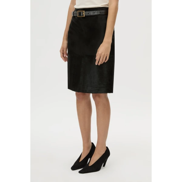 Camilla and Marc Contour Leather Skirt - Skirts - Luxury Ready-to-Wear at Coveti