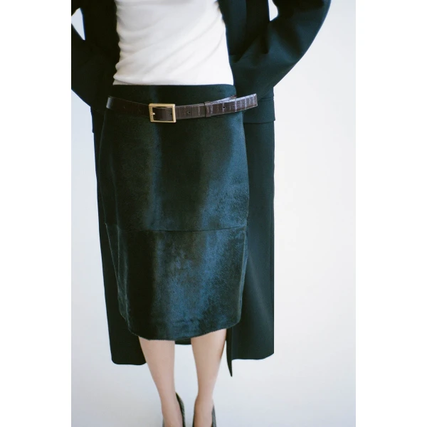 Camilla and Marc Contour Leather Skirt - Skirts - Luxury Ready-to-Wear at Coveti