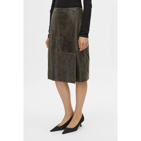 Camilla and Marc Dawn Leather Skirt - Skirts - Luxury Ready-to-Wear at Coveti