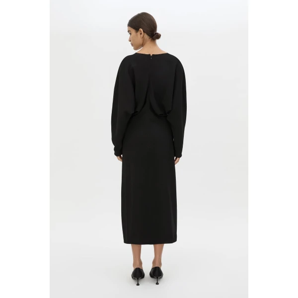 Camilla and Marc Dune Draped Waist Midi Dress - Dresses - Luxury Ready-to-Wear at Coveti