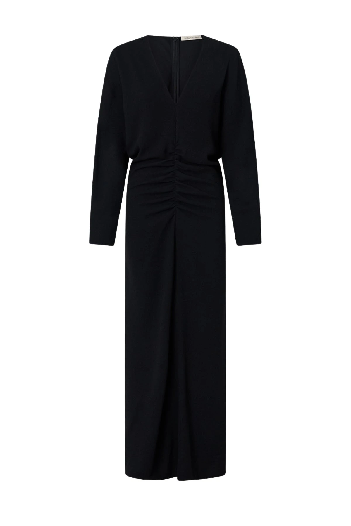 Camilla-and-Marc-Dune-Draped-Waist-Midi-Dress-coveti54944_nobg Camilla and Marc Dune Draped Waist Midi Dress - Dresses - Luxury Ready-to-Wear at Coveti