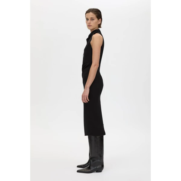 Camilla and Marc Dune Fringe Detail Midi Dress - Dresses - Luxury Ready-to-Wear at Coveti