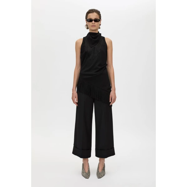 Camilla and Marc Dune Fringe Top - Tops - Luxury Ready-to-Wear at Coveti