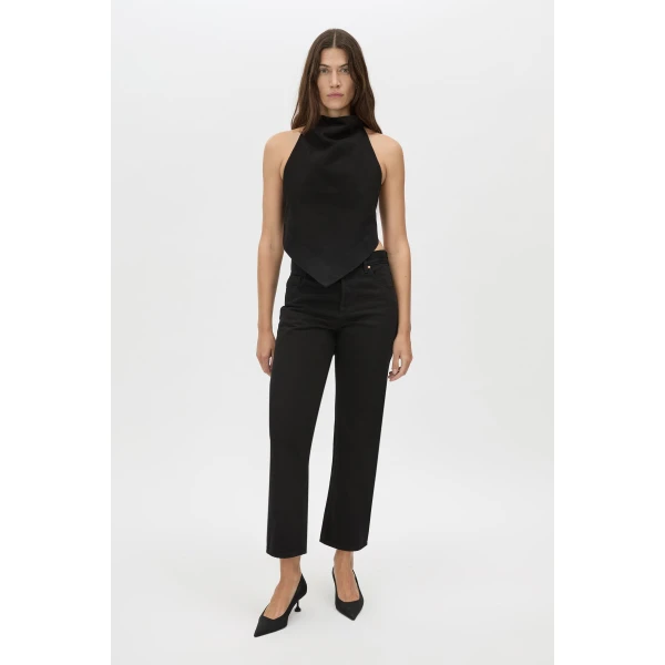 Camilla and Marc Eleni Denim Top - Tops - Luxury Ready-to-Wear at Coveti