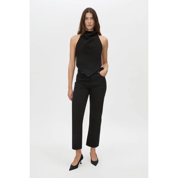 Camilla and Marc Eleni Denim Top - Tops - Luxury Ready-to-Wear at Coveti