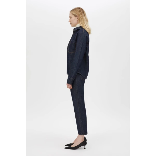 Camilla and Marc Elian Denim Shirt - Tops - Luxury Ready-to-Wear at Coveti