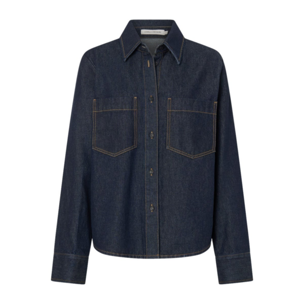 Camilla and Marc Elian Denim Shirt - Tops - Luxury Ready-to-Wear at Coveti