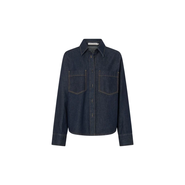 Camilla and Marc Elian Denim Shirt - Tops - Luxury Ready-to-Wear at Coveti