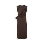 Camilla and Marc Elowyn Drape Detail Midi Dress - Dresses - Luxury Ready-to-Wear at Coveti