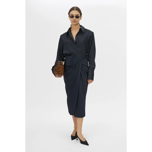 Camilla and Marc Elowyn Wrap Midi Skirt - Skirts - Luxury Ready-to-Wear at Coveti