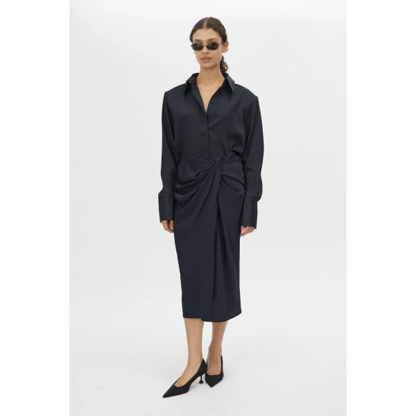 Camilla and Marc Elowyn Wrap Midi Skirt - Skirts - Luxury Ready-to-Wear at Coveti