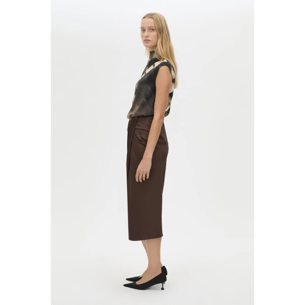 Camilla and Marc Elowyn Wrap Midi Skirt - Skirts - Luxury Ready-to-Wear at Coveti