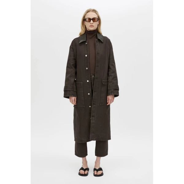 Camilla and Marc Enzo Denim Coat - Coats - Luxury Ready-to-Wear at Coveti