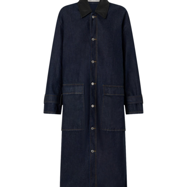 Camilla and Marc Enzo Denim Coat - Coats - Luxury Ready-to-Wear at Coveti