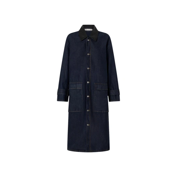 Camilla and Marc Enzo Denim Coat - Coats - Luxury Ready-to-Wear at Coveti