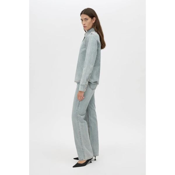 Camilla and Marc Faye Denim Shirt - Tops - Luxury Ready-to-Wear at Coveti