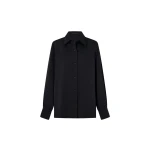 Camilla and Marc Ground Satin Long Sleeve Shirt - Tops - Luxury Ready-to-Wear at Coveti