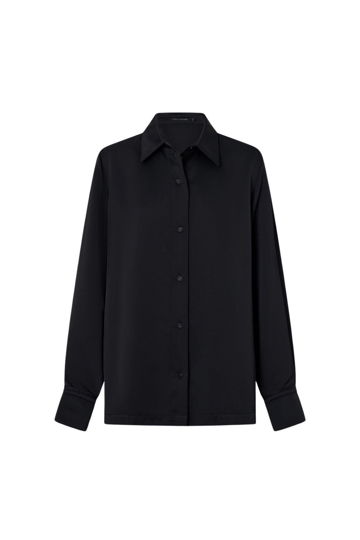 Camilla and Marc Ground Satin Long Sleeve Shirt