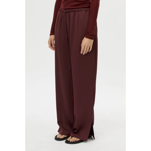 Camilla and Marc Ground Satin Pant - Pants - Luxury Ready-to-Wear at Coveti