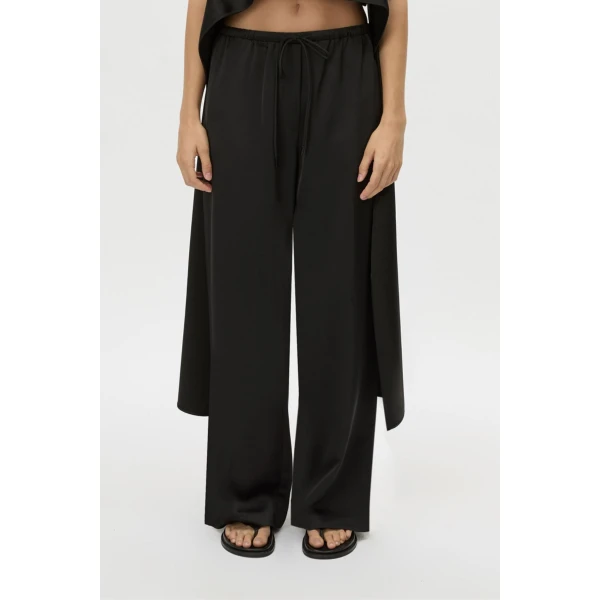 Camilla and Marc Ground Satin Pant - Pants - Luxury Ready-to-Wear at Coveti