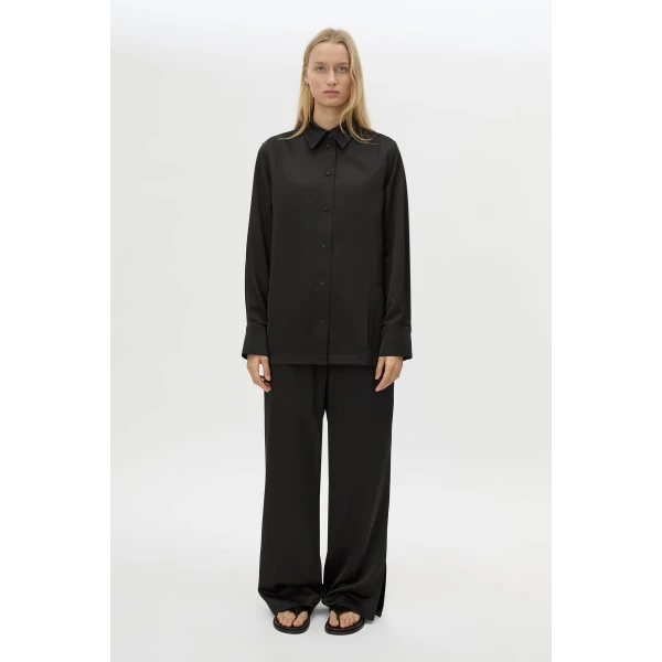 Camilla and Marc Ground Satin Pant - Pants - Luxury Ready-to-Wear at Coveti