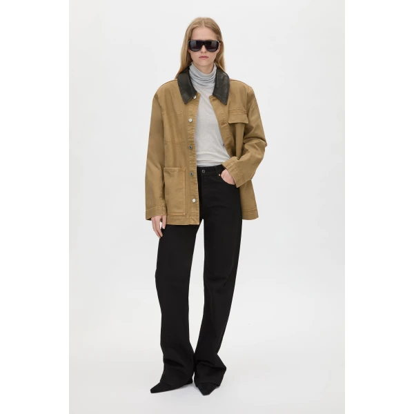 Camilla and Marc Luca Denim Utility Jacket - Jackets - Luxury Ready-to-Wear at Coveti