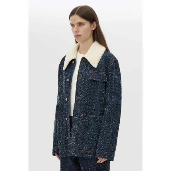 Camilla and Marc Luca Denim Utility Jacket - Jackets - Luxury Ready-to-Wear at Coveti
