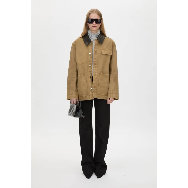Camilla and Marc Luca Denim Utility Jacket - Jackets - Luxury Ready-to-Wear at Coveti