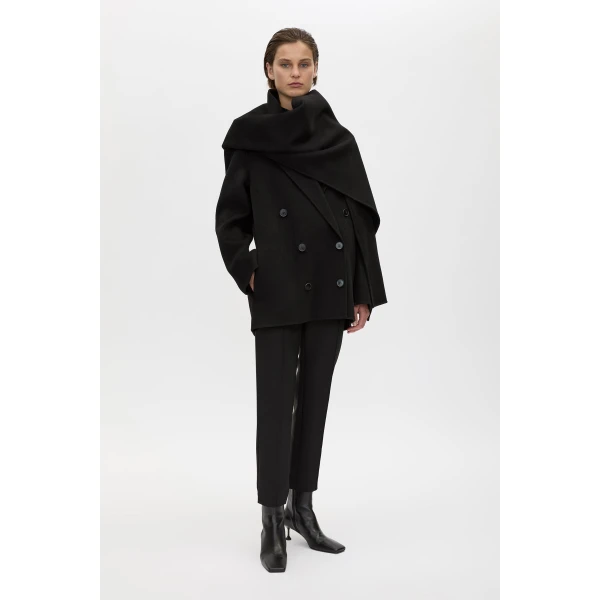 Camilla and Marc Memoria Coat With Scarf - Coats - Luxury Ready-to-Wear at Coveti