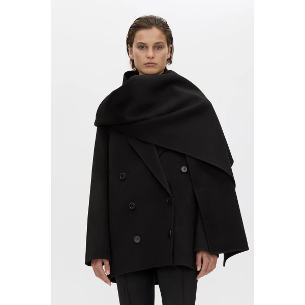 Camilla and Marc Memoria Coat With Scarf - Coats - Luxury Ready-to-Wear at Coveti