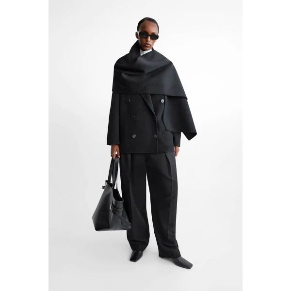 Camilla and Marc Memoria Coat With Scarf - Coats - Luxury Ready-to-Wear at Coveti