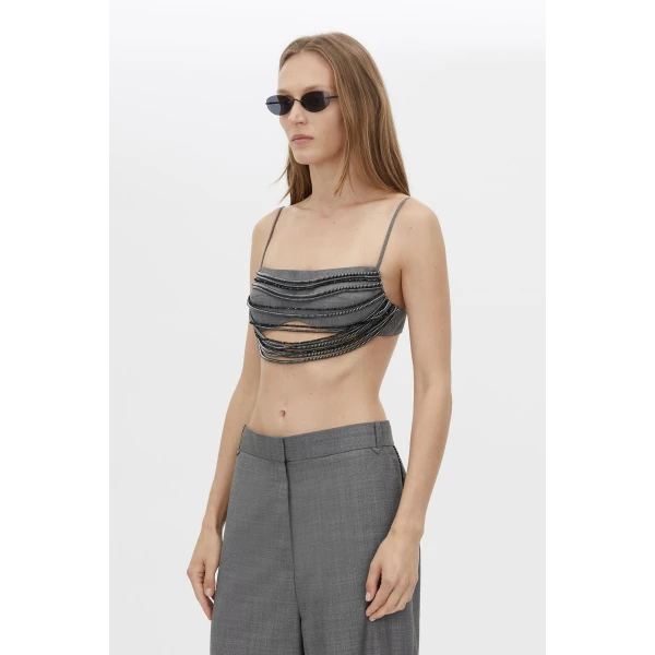 Camilla and Marc Meyer Beaded Top - Tops - Luxury Ready-to-Wear at Coveti