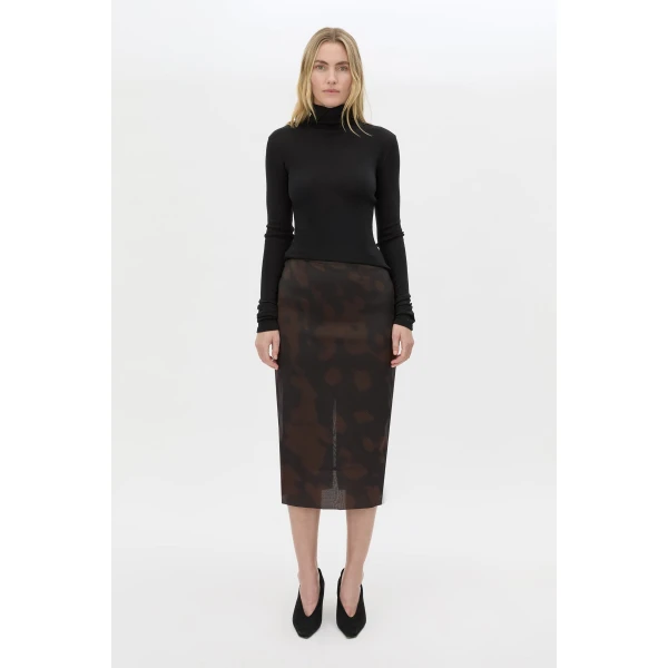 Camilla and Marc Nieve Printed Midi Skirt - Skirts - Luxury Ready-to-Wear at Coveti