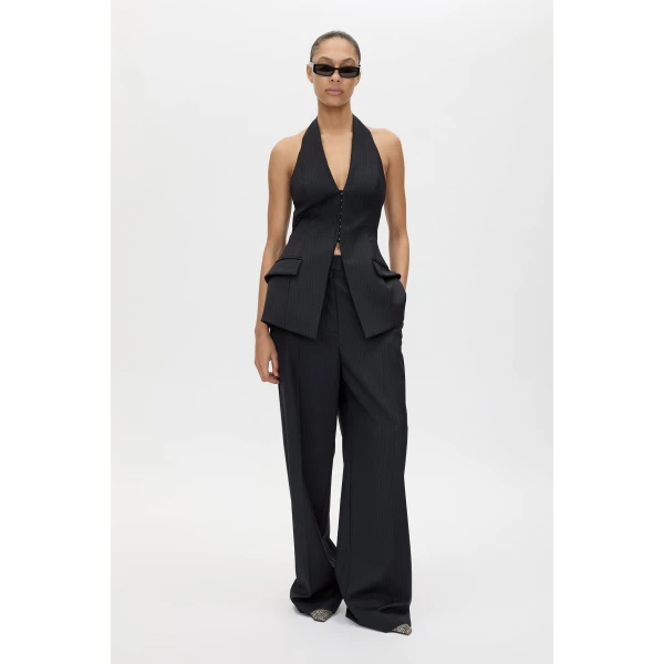 Camilla and Marc Orban Mid Rise Wide Leg Pant - Pants - Luxury Ready-to-Wear at Coveti