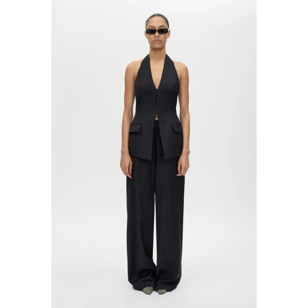Camilla and Marc Orban Mid Rise Wide Leg Pant - Pants - Luxury Ready-to-Wear at Coveti