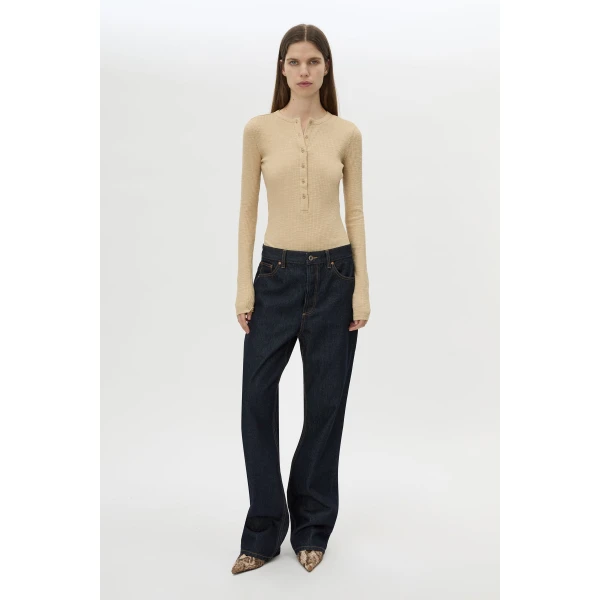 Camilla and Marc Orion Slub Jersey Bodysuit - Bikini - Luxury Ready-to-Wear at Coveti