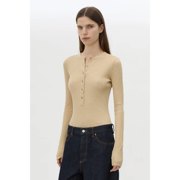 Camilla and Marc Orion Slub Jersey Bodysuit - Bikini - Luxury Ready-to-Wear at Coveti